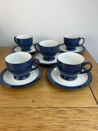 Denby boston blue - footed, /