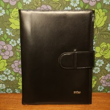 Vintage Antler Black Leather