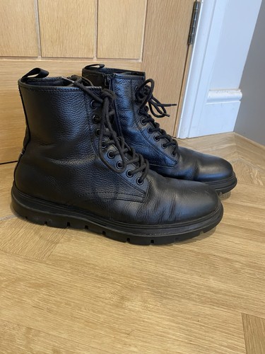 Mens aldo leather black - black, biker