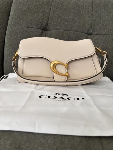 Nwt coach twisted - tabby, chalk