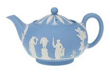 Wedgwood - Jasperware - Blue - Teapot - 261127G