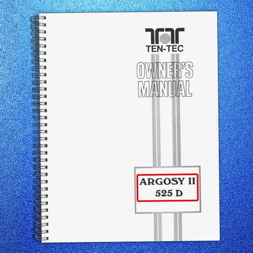 Ten tec argosy model 525d - tec,
