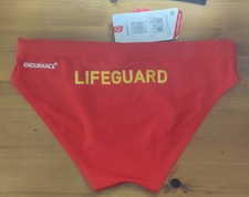 Issued lifeguard Mens speedo