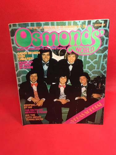 Osmonds world magazine - world,