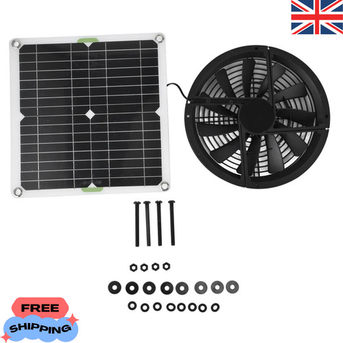 100w exhaust fan solar - 100w,