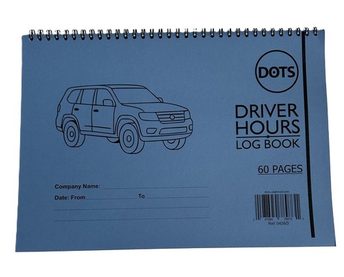 Driver hours log - log, book,
