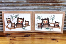 Vintage Owl Wall Plaque