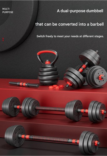 15kg adjustable dumbbell set - adjustable,