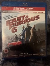 Fast furious blu ray - fast, 6