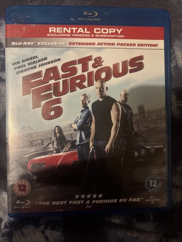 Fast furious blu ray - fast,
