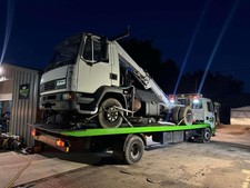 Leyland DAF 55 chassis cab with hiab, bonfiglioli 14t