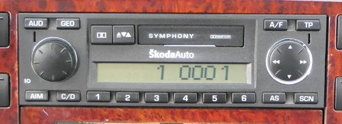 Skoda superb radio - radio, symphony