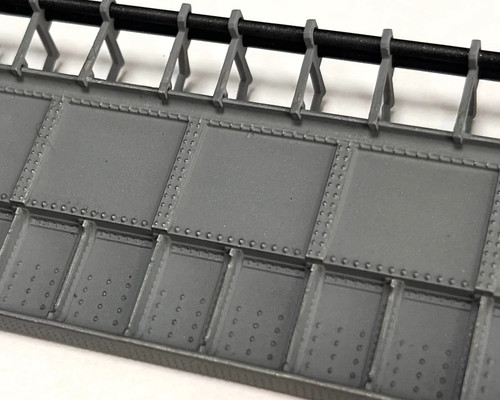Model railway plate - model,