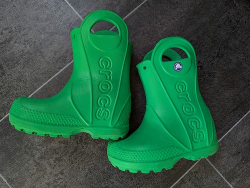 Crocs green rain - , boot