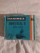 Hanimex Universal 8 Tape Splicer Standard 8 Super 8 16mm in Original Box