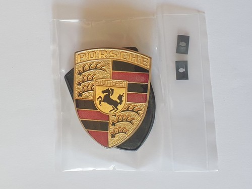 Excellent porsche bonnet badge - bonnet,