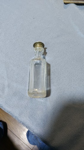 Glass decorative bottles - glass, with