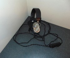 Philips SBC 3160 Retro Vintage  Over Ear Stereo 2 Way Headphones *Working*