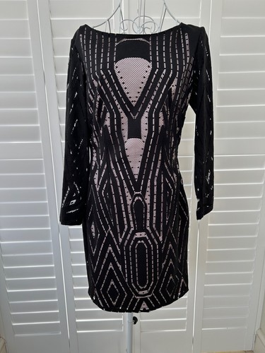 Reiss art deco - art, black