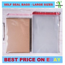 Large clear cellophane self - large,