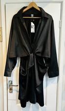 George G21 Black Satin Long