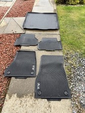 Audi A4 B9.5 Winter Mats Set and Bootliner - Genuine Audi