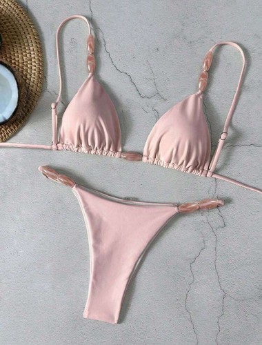 Women pink triangle - women’s, bikini