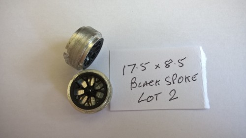 Scalextric alloy wheels - wheels, 17.5