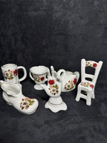 Miniature ceramic dollhouse - ceramic,