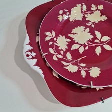 Pair Wedgwood Tonquin Ruby