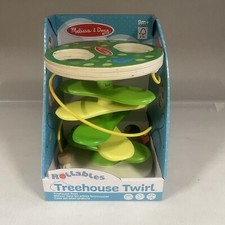 Melissa and Doug Rollables Treehouse Twirl Two Rollables Toys Age 9m+