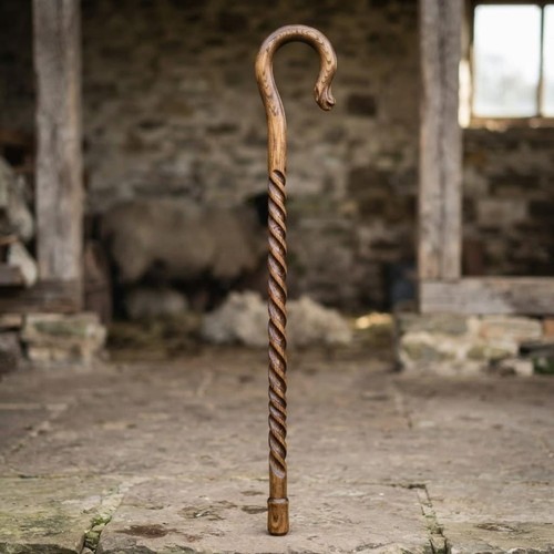 Handmade wooden shepherd crook - handmade,
