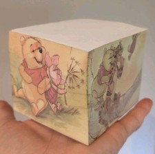 Disney Notepad - Square Block Cube Winnie the Pooh