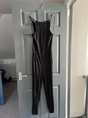 Black jersey jumpsuit size - black,