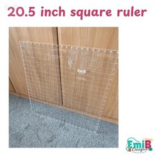 20.5" Large Square Acrylic