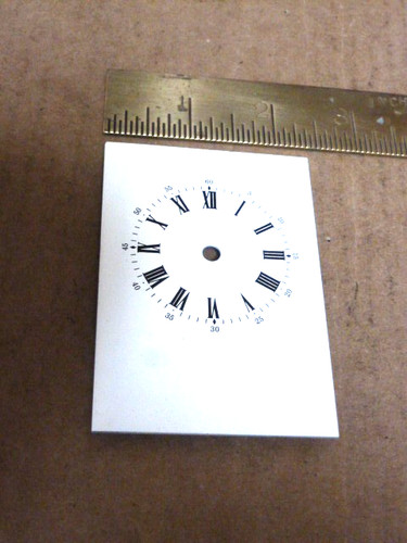 Good old carriage clock - carriage, enamel
