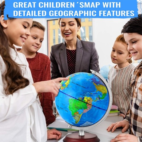 New rotating world globe led - new,