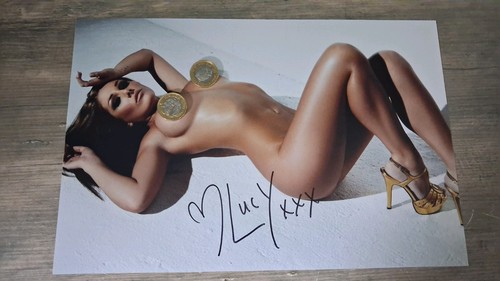 Lucy pinder signed 8 - 12, x