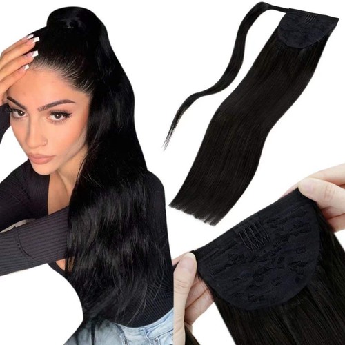 Long ponytail hair extensions - long,