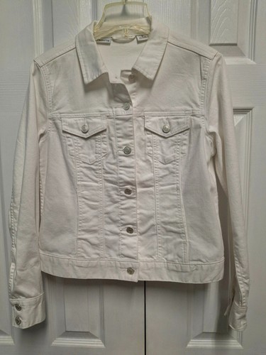 Liz claiborne white denim - liz,