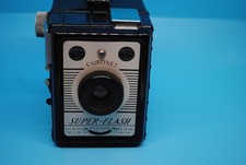 Vintage Coronet Super-Flash Box Camera. 