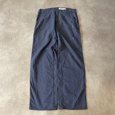 Carhartt Carpenter Trousers Mens 34" Y2K Relaxed Fit Workwear Pants, Dark Blue