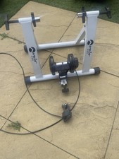 Velo Pro Turbo Trainer Magnetic Indoor Cycle with Variable Resistance