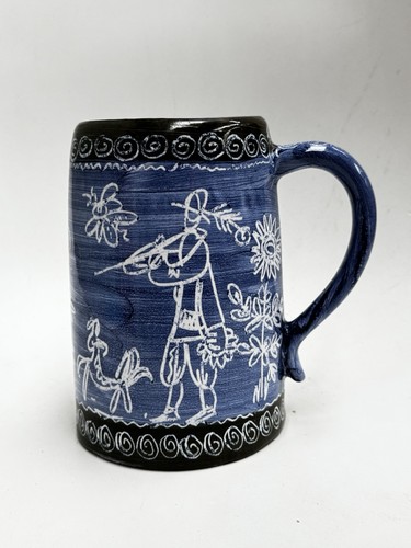 Vintage sgraffito hand - vintage, painted