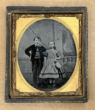 Victorian Boy and Girl