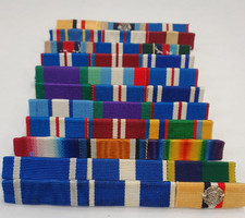 1 Set of 3 Fullsize ribbons on a pin