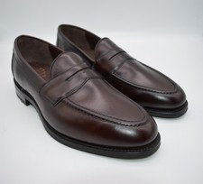 Loake Imperial Loafer , Dark Brown Waxed Leather, size 11, BRAND NEW WITH BOX 