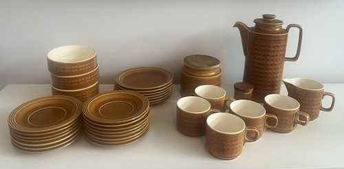 Hornsea pottery saffron coffee - hornsea,