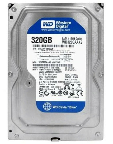 Western digital 320gb - western,