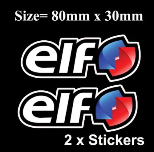 Elf oil car bike - car, stickers